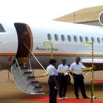 Ghana Presidential jet, Newscenta, Presidency, aircraft, Presidential travel, Falcon 900 EX-Easy aircraft