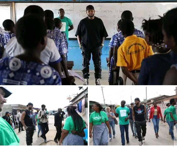 Usher Raymond, Cape Coast, Global Citizens Week, Newscenta, rousing welcome, Ghana, 