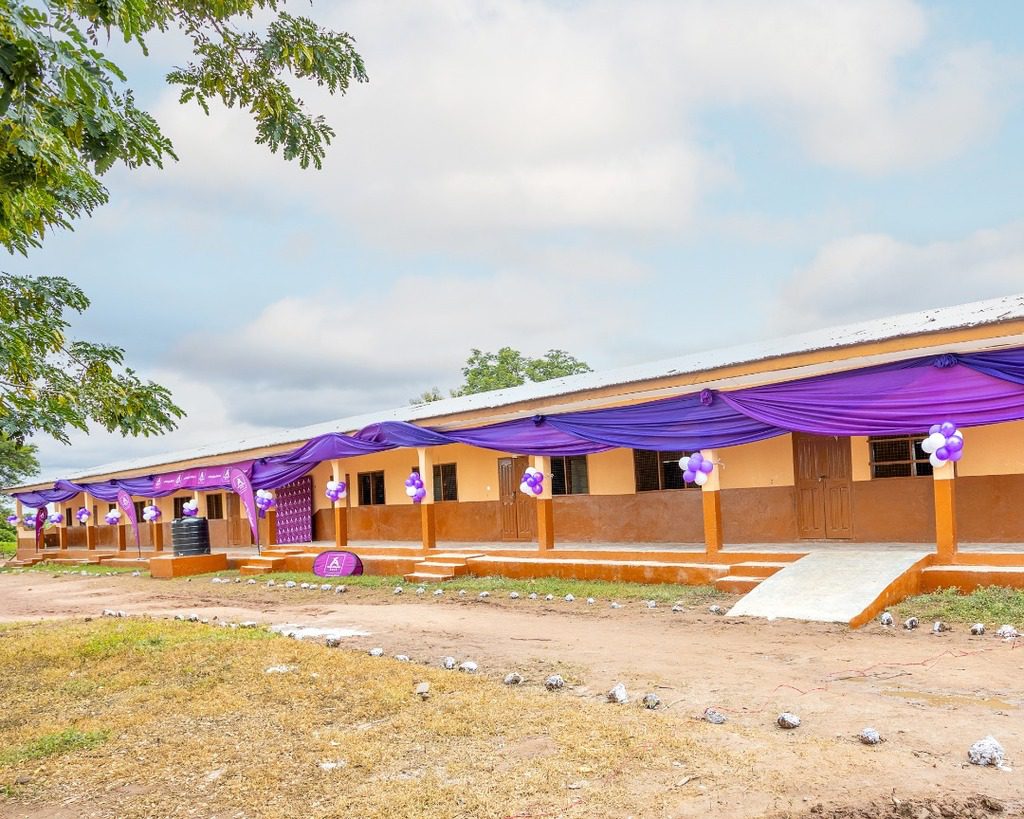 First Atlantic Bank, Abua D/A Primary School, 6-unit classroom block, Newscenta, Pru West District, 