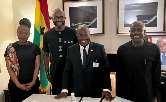 President Akufo-Addo seeks MTN’s support for Black Stars