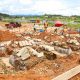 Appiatse reconstruction, Ministry of Lands and Natural Resources, houses, Newscenta, Appiatse community, Ghana,