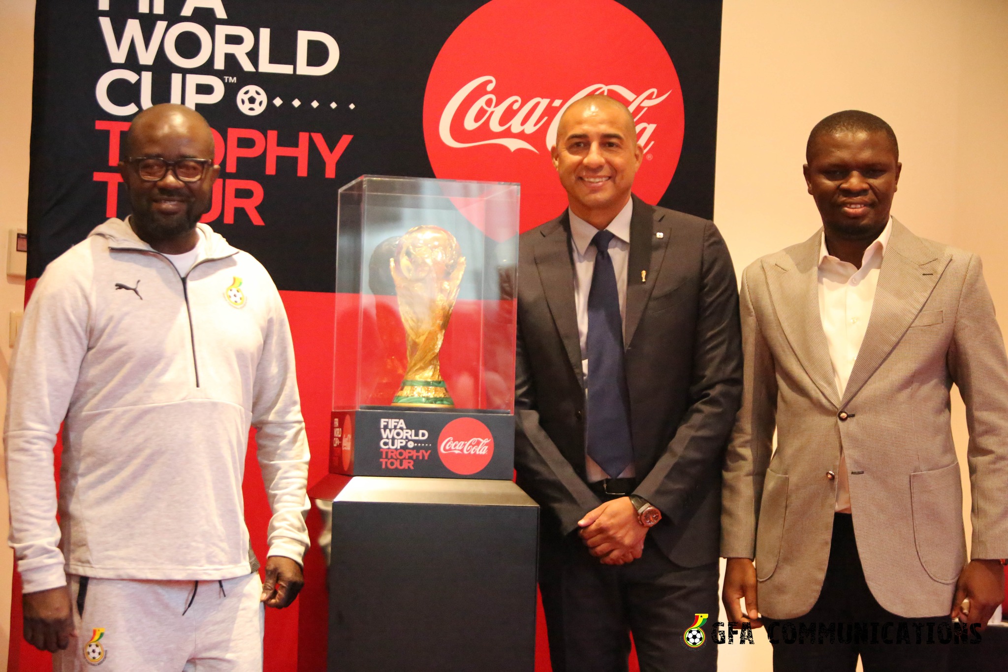 FIFA World Cup trophy in Ghana, Newscenta, Ghana Football Association, Qatar 2022, FIFA,
