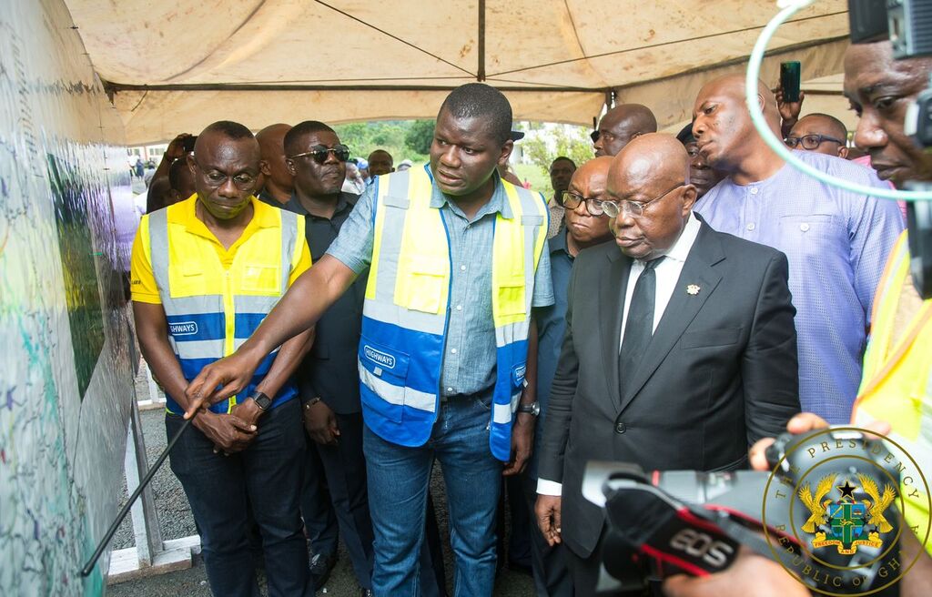Volta roads, 58 road projects, Ministry of Roads and Highways, Newscenta, Volta Region, Ghana, 