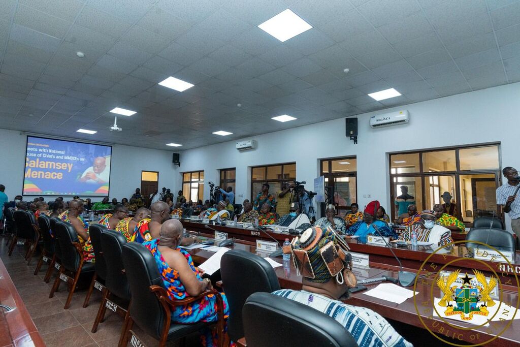 Galamsey, Newscenta, House of Chiefs, meeting, Kumasi, Nana Akufo-Addo, 