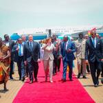 Kamala Harris, Newscenta, Africa visit, Accra, economy, investment, US Vice-President,