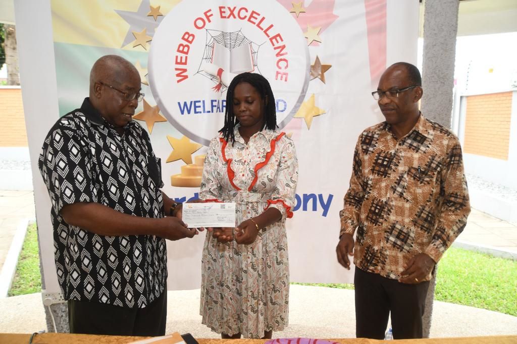 Webb of Excellence Award, Newscenta, WASSCE, Mavis Addo wins 7th Webb of Excellence Award, Ghana News,