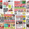 Newspaper headlines, Newscenta, Tuesday, June 20, 2023, stories,
