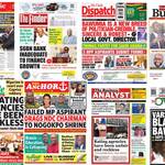 Newspaper headlines, Newscenta, Tuesday, June 20, 2023, stories,