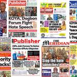 Newspaper, Headlines, Wednesday, July 12 2023, Ghana,