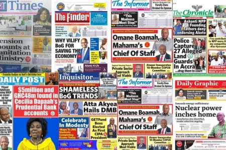 Friday August 11 2023 Newspaper Headlines