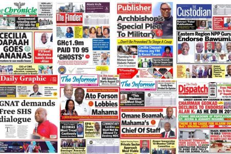 Monday August 14 2023 Newspaper Headlines