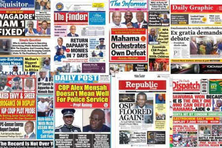 Friday September 1 2023 Newspaper Headlines