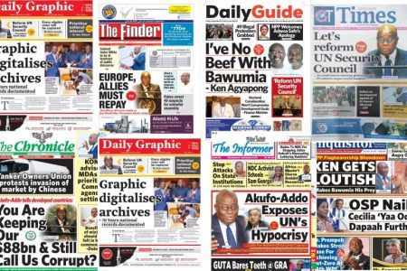 Friday September 22 2023 Newspaper Headlines