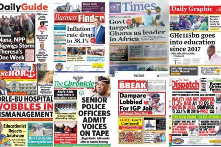 Thursday  October 12 2023 Newspaper Headlines