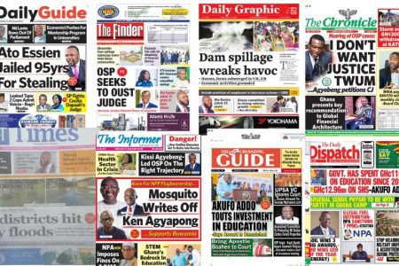 Friday October 13 2023 Newspaper Headlines