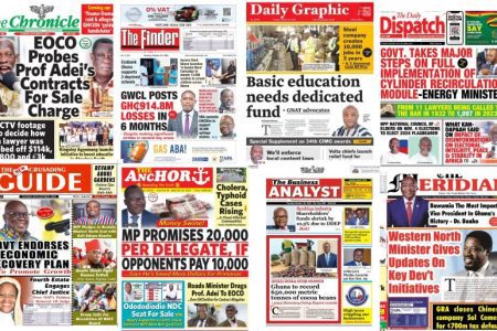 Tuesday October 24 2023 Newspaper Headlines