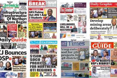 Thursday October 26 2023 Newspaper Headlines