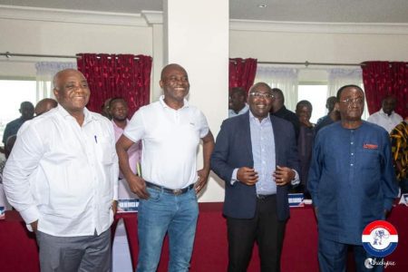 Presidential aspirants sign MoU to accept results, not to leave NPP