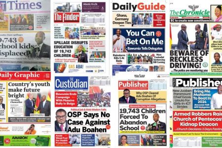 Wednesday November 1 2023 Newspaper Headlines