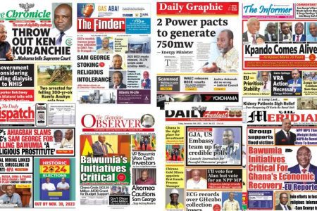 Friday November 10 2023 Newspaper Headlines