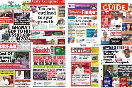 Thursday November 16 2023 Newspaper Headlines