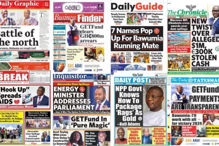 Thursday November 9 2023 Newspaper Headlines