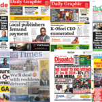Newspapers, Headlines, Newscenta, Friday, December 15,