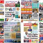 Newspapers, Headlines, Newscenta, Wednesday, December 20,