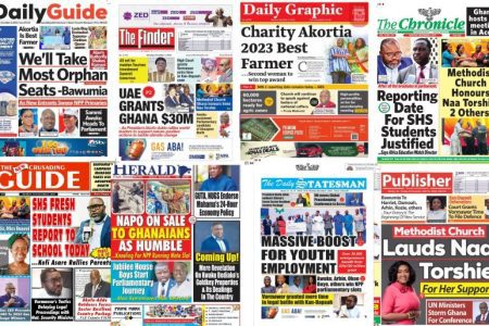 Monday December 4 2023 Newspaper Headlines