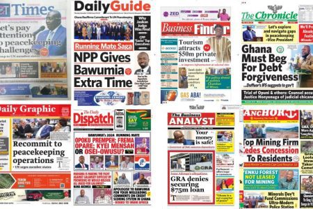 Thursday December 7 2023 Newspaper Headlines