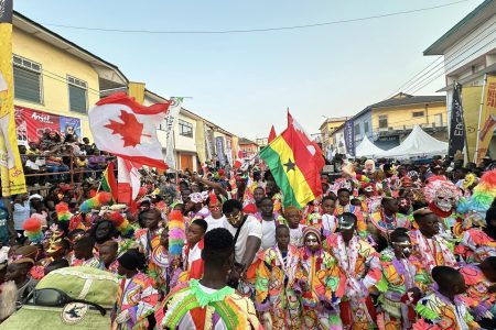 Ankos Masquerade street carnivals, musical concerts in Takoradi  
