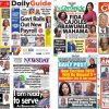 Newspapers, Headlines, Newscenta, Wednesday, Thursday January 11,