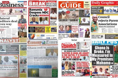 Tuesday January 16 2024 Newspaper Headlines