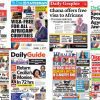 Newspapers, Headlines, Newscenta, Friday, January 26,