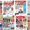 Newspapers, Headlines, Newscenta, Friday, February 2,