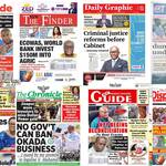 Newspapers, Headlines, Newscenta, Friday, February 2,