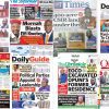 Newspapers, Headlines, Newscenta, Wednesday, Friday, February 23,