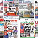 Newspapers, Headlines, Newscenta, Wednesday, Friday, February 23,