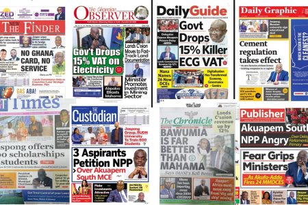 Monday February 5 2024 Newspaper Headlines