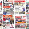 Newspapers, Headlines, Newscenta, Thursday February 8,