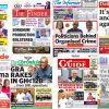 Newspapers, Headlines, Newscenta, Friday, March 1,