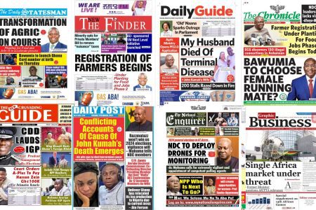 Tuesday, March 12 2024 Newspaper Headlines