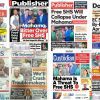 Newspapers, Headlines, Newscenta, Wednesday April 10,