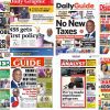 Newspapers, Headlines, Newscenta, Tuesday, April 16,
