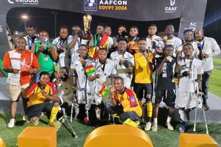 Ghana’s Black challenge triumphs in 2024 Amputee AFCON