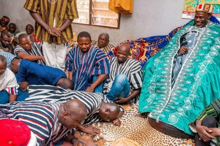 Gonja King Blesses Bawumia’s bid to be president