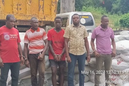 Police inspector, 4 others arrested over Cocoa smuggling