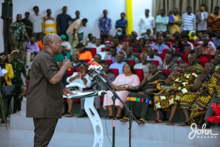 Mahama reveals how he will use AI to combat galamsey