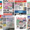 Newspapers, Headlines, Newscenta, Friday May 3,
