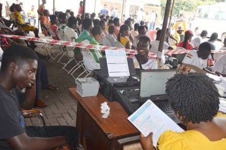 EC registers 143,014 first-time voters in 4 days